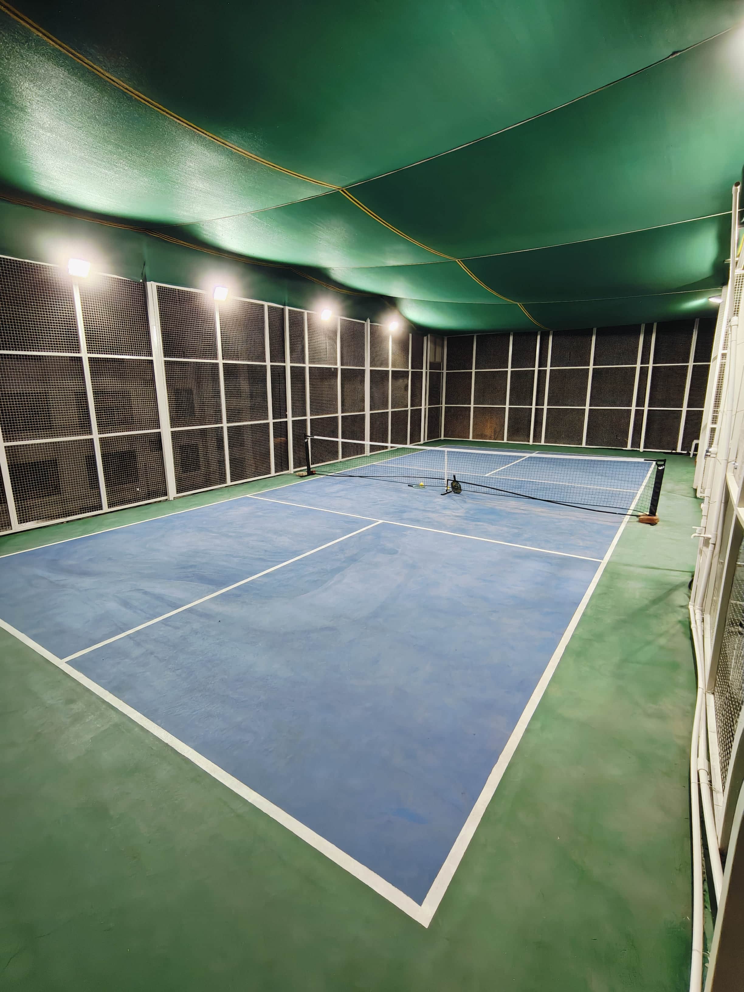 Shah Pickleball Court — the premium rooftop court surface in Amravati